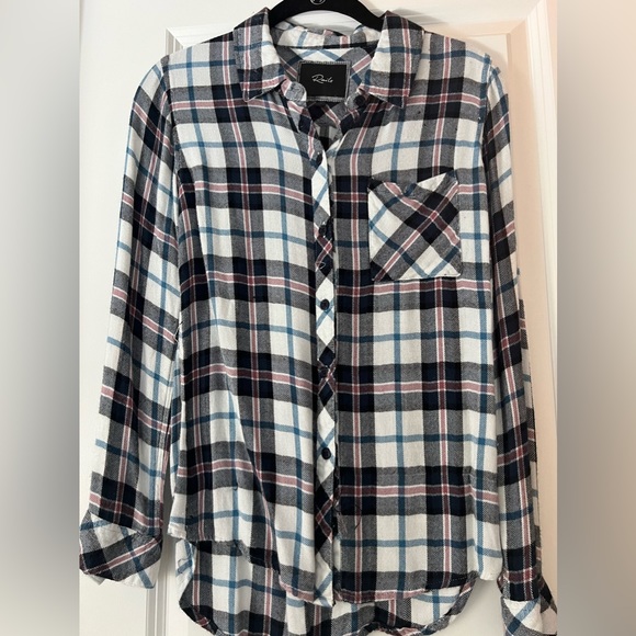 Rails plaid top - Picture 3 of 3